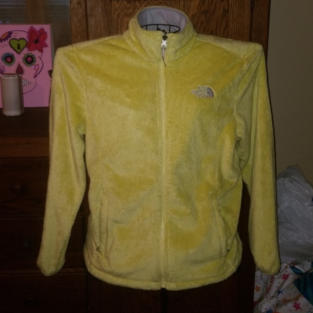 Yellow Large Northface jacket
